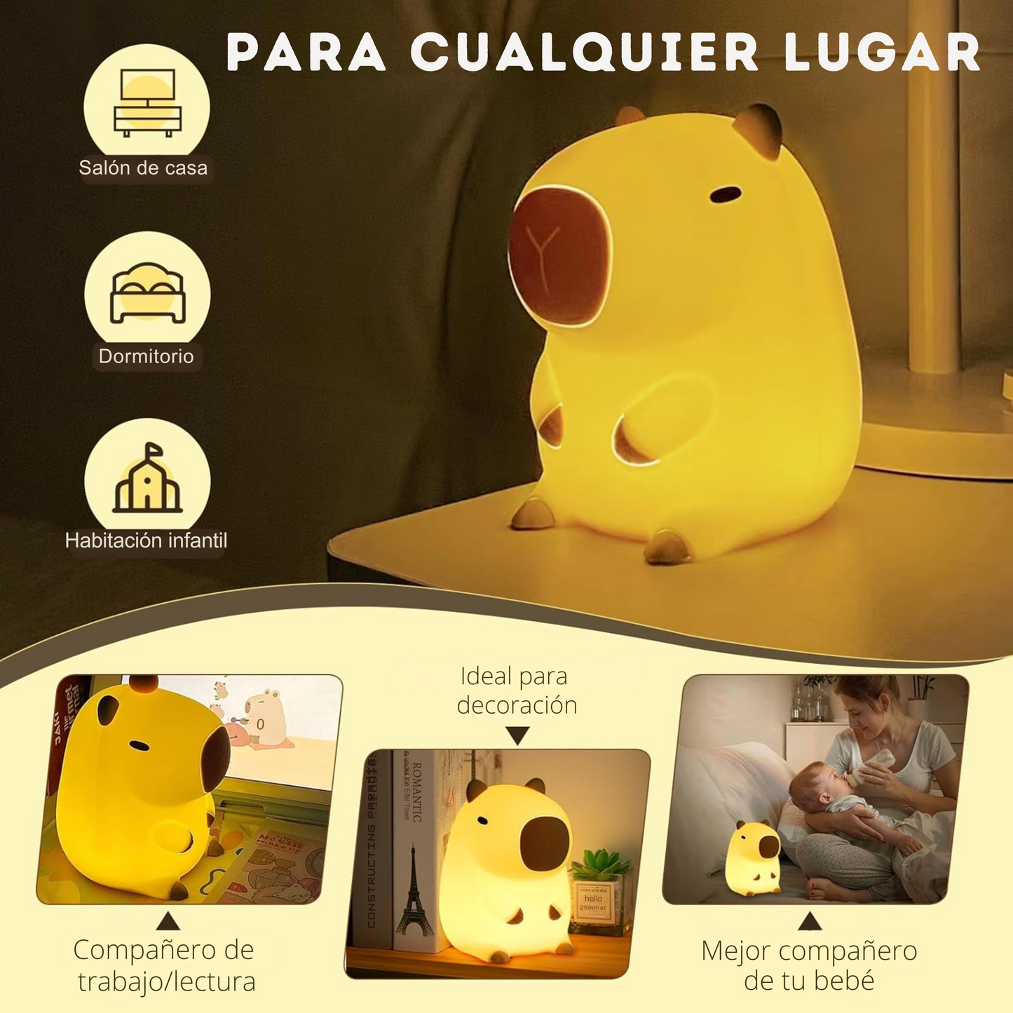 Lámpara Capibara LED